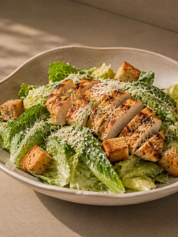 Chicken Caesar salad